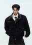 Argue Culture Contrast-Collar Utility-Pocket Jacket - product detail view 6