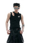 Argue Culture Cutout Metal-Detail Fitted Tank Top - product detail view 8