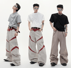 Asymmetric Ruched Sculptural Tee - COPPING THREADS - ArguE CulturE