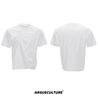 Asymmetric Ruched Sculptural Tee - COPPING THREADS - ArguE CulturE