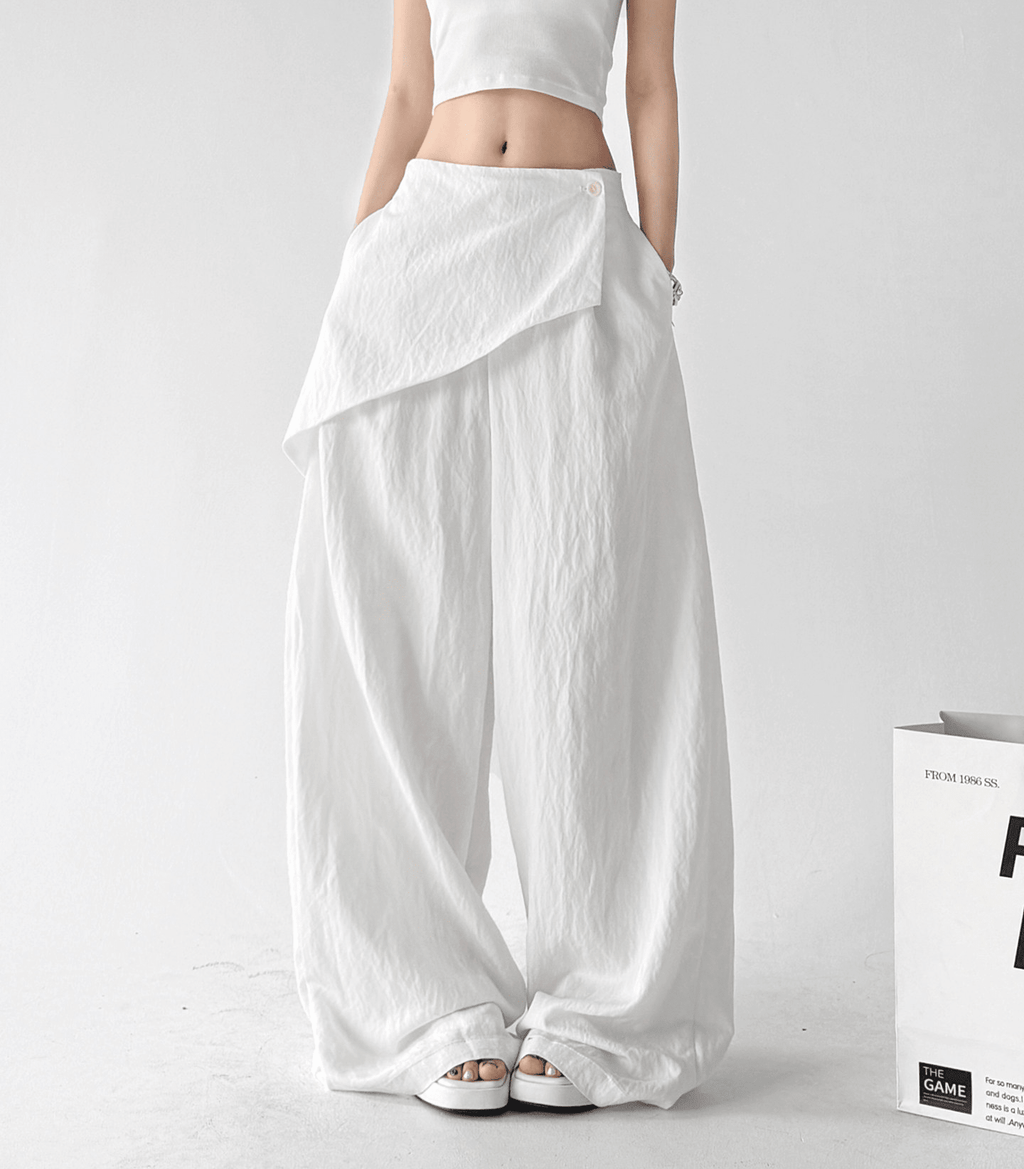 Asymmetrical Wrap Wide - Leg Pants - CT6858 - COPPING THREADS - CT Select