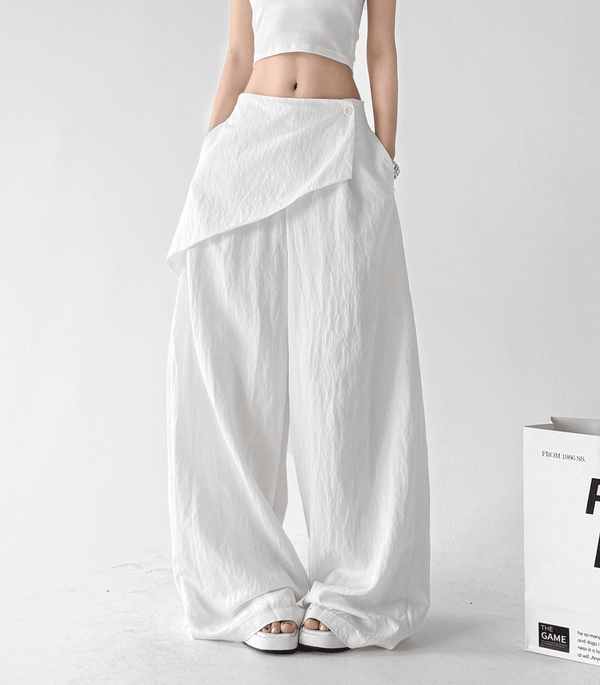 Asymmetrical Wrap Wide - Leg Pants - CT6858 - COPPING THREADS - CT Select