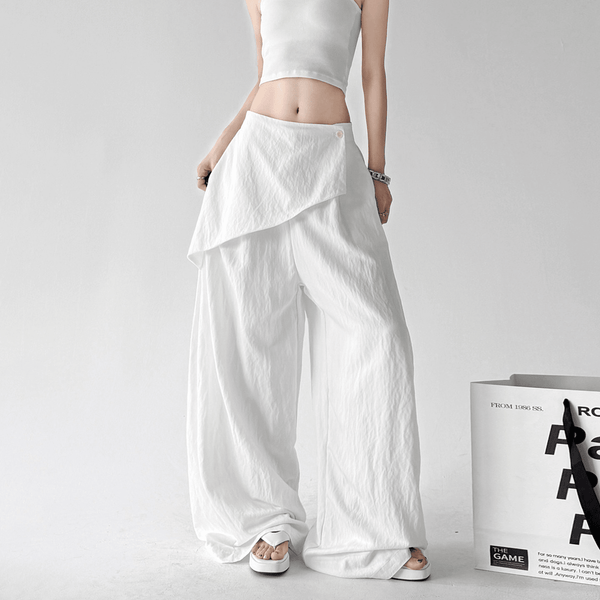Asymmetrical Wrap Wide - Leg Pants - CT6858 - COPPING THREADS - CT Select