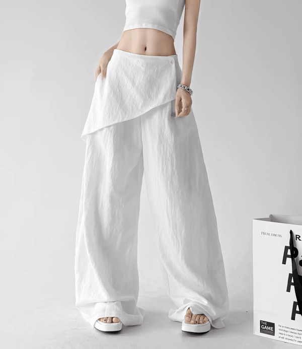 Asymmetrical Wrap Wide - Leg Pants - CT6858 - COPPING THREADS - CT Select