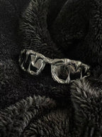 Avant - Garde Dark Mutation Handmade Resin Sunglasses - COPPING THREADS - PR