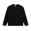 IDLT long sleeve T-shirt, black front.