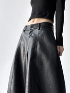 Vintage Faux Leather PU Trousers