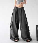 Slouchy Side Pocket Cargo Pants - CT8112