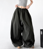 Flowy Balloon Wide Leg Pants - CT66174