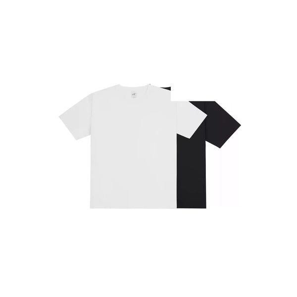 IDLT T-shirt, white and black color lineup.