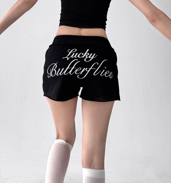 Back-Embroidered Micro Shorts - CT8013 - COPPING THREADS - CT ORIGINALS
