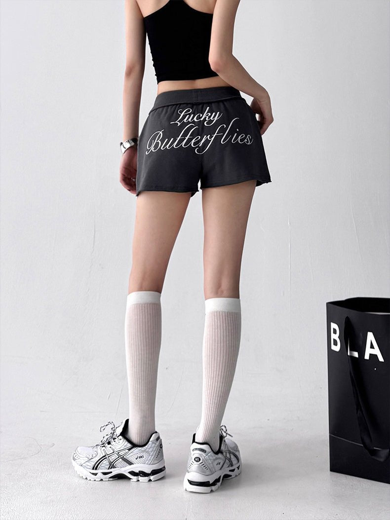 Back-Embroidered Micro Shorts - CT8013 - COPPING THREADS - CT ORIGINALS