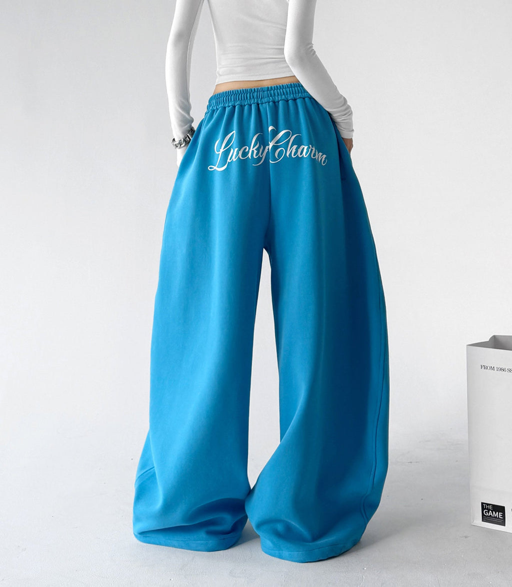 Back-Logo Wide-Leg Sweatpants - CT66256 - COPPING THREADS - CT ORIGINALS