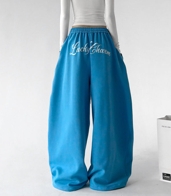 Back-Logo Wide-Leg Sweatpants - CT66256 - COPPING THREADS - CT ORIGINALS