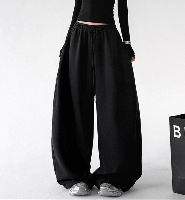 Back-Logo Wide-Leg Sweatpants - CT66256 - COPPING THREADS - CT ORIGINALS