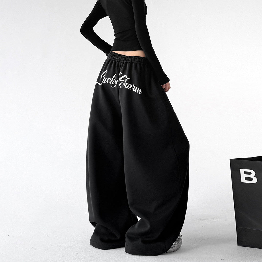 Back-Logo Wide-Leg Sweatpants - CT66256 - COPPING THREADS - CT ORIGINALS