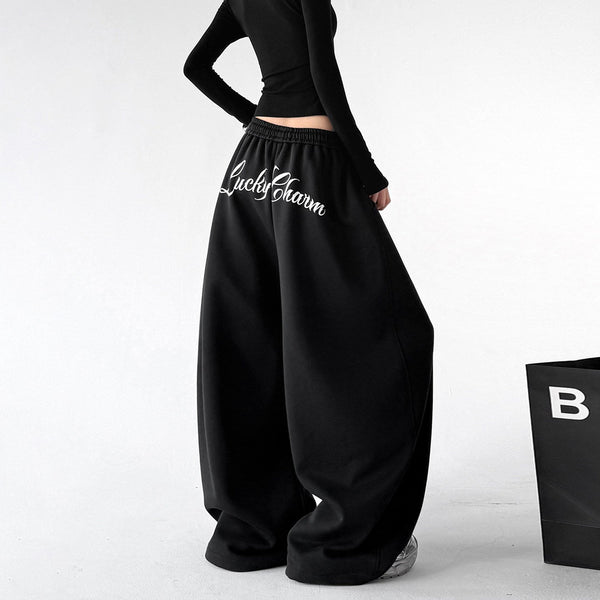 Back-Logo Wide-Leg Sweatpants - CT66256 - COPPING THREADS - CT ORIGINALS