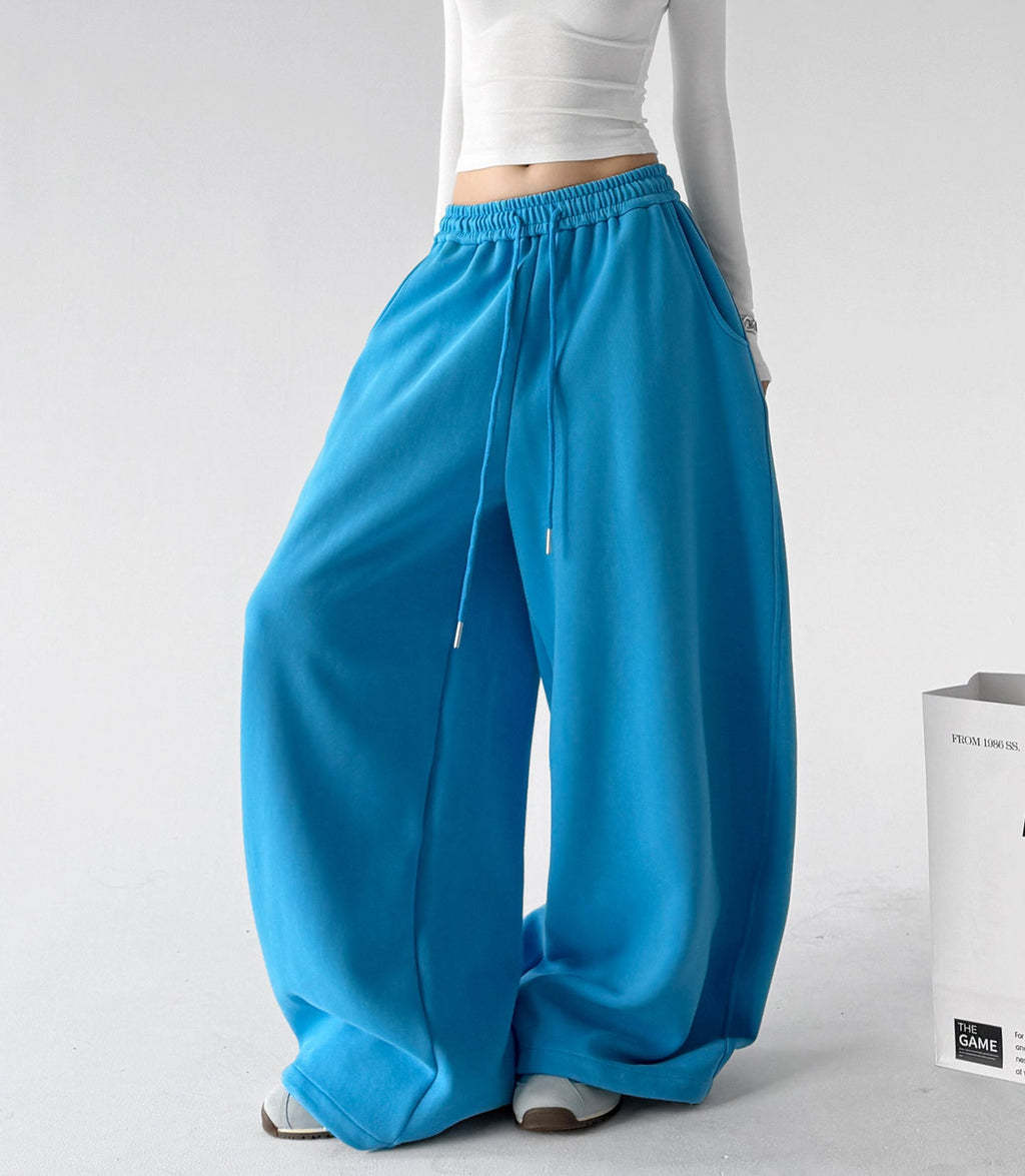 Back-Logo Wide-Leg Sweatpants - CT66256 - COPPING THREADS - CT ORIGINALS