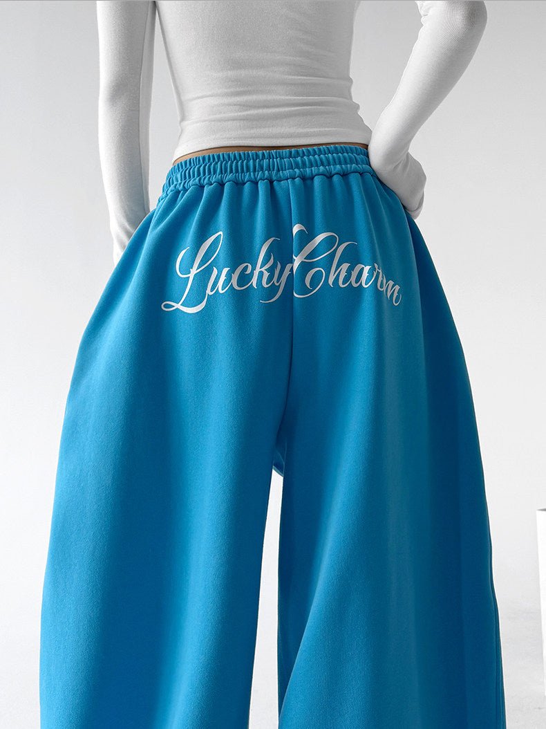 Back-Logo Wide-Leg Sweatpants - CT66256 - COPPING THREADS - CT ORIGINALS
