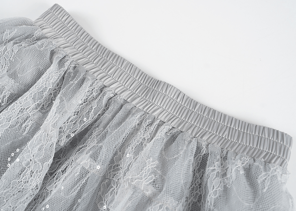 Balletcore Graphic Tee & Layered Tulle Cake Skirt Set - COPPING THREADS - LulusMiracle