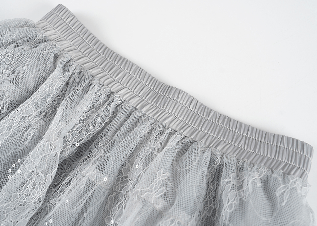 Balletcore Graphic Tee & Layered Tulle Cake Skirt Set - COPPING THREADS - LulusMiracle