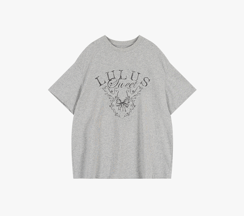 Balletcore Graphic Tee & Layered Tulle Cake Skirt Set - COPPING THREADS - LulusMiracle 메인 이미지