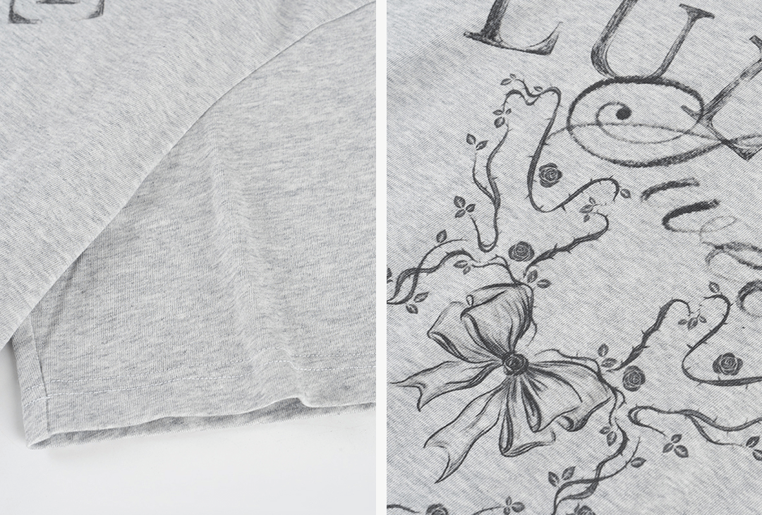 Balletcore Graphic Tee & Layered Tulle Cake Skirt Set - COPPING THREADS - LulusMiracle