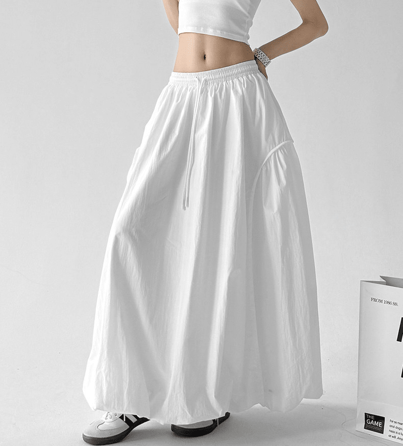 Balloon Hem Maxi Skirt - CT39908 - COPPING THREADS - CT Select