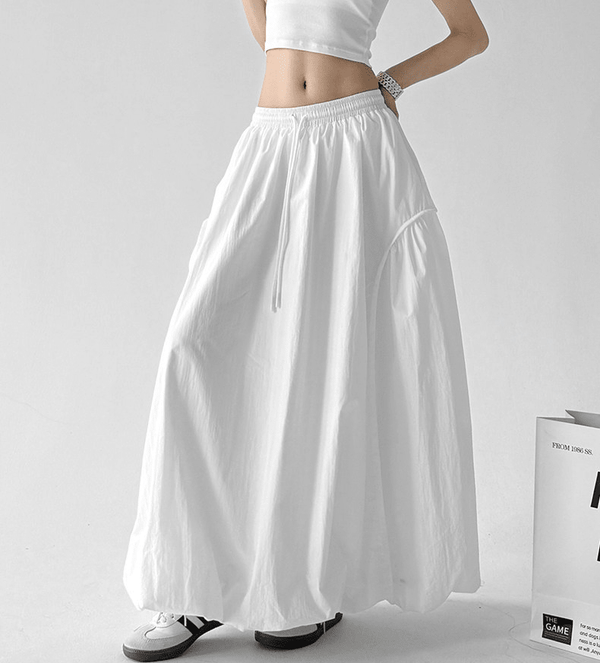 Balloon Hem Maxi Skirt - CT39908 - COPPING THREADS - CT Select