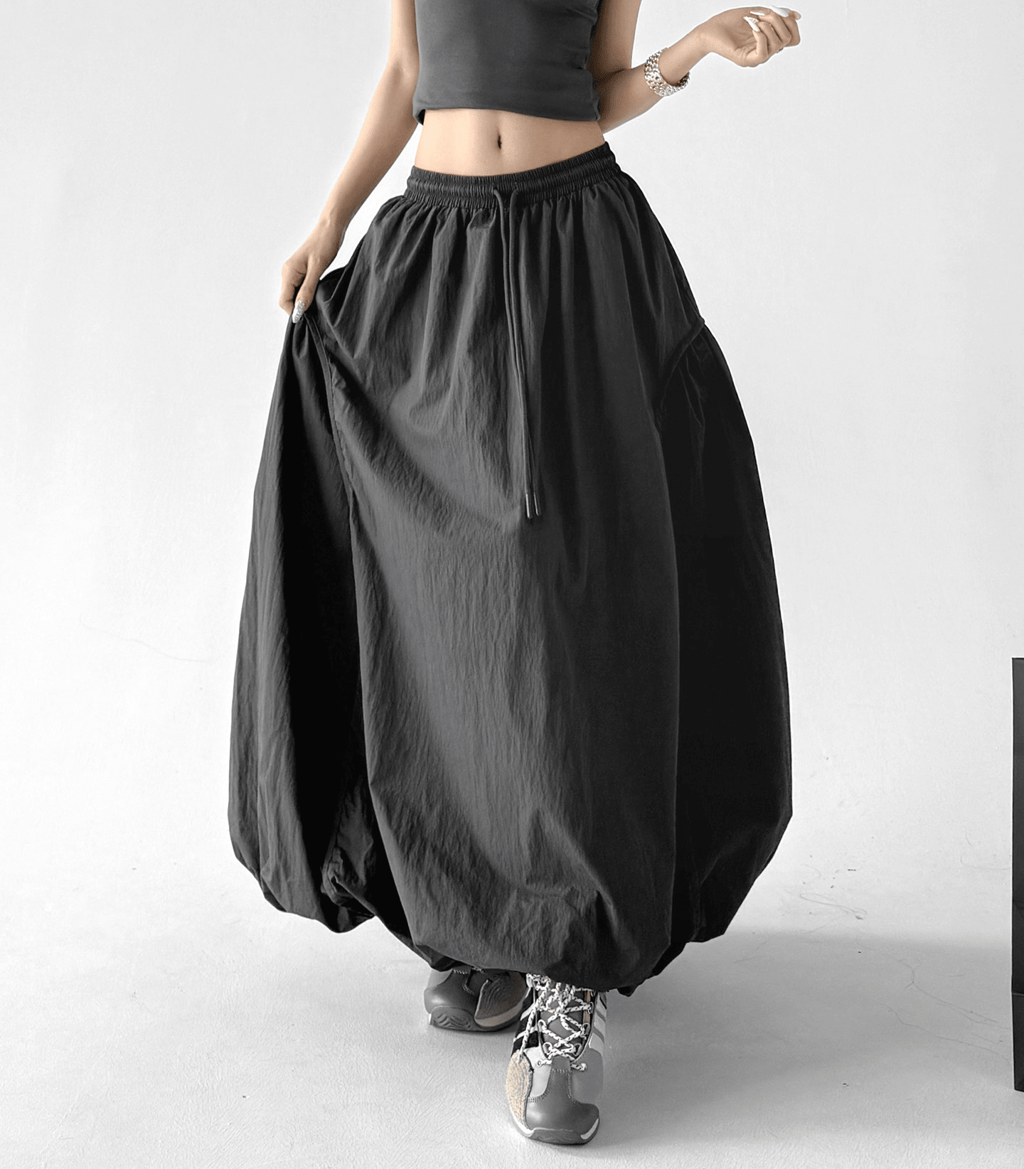 Balloon Hem Maxi Skirt - CT39908 - COPPING THREADS - CT Select