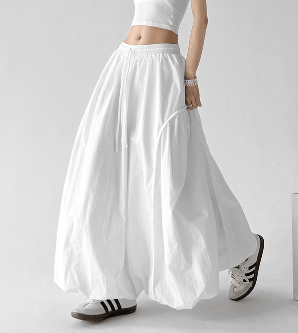 Balloon Hem Maxi Skirt - CT39908 - COPPING THREADS - CT Select