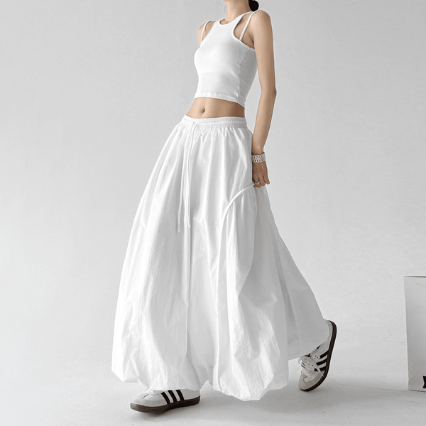 Balloon Hem Maxi Skirt - CT39908 - COPPING THREADS - CT Select