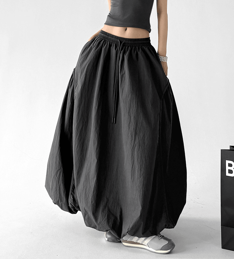 Balloon Hem Maxi Skirt - CT39908 - COPPING THREADS - CT Select