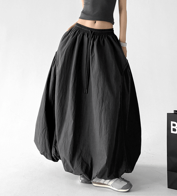 Balloon Hem Maxi Skirt - CT39908 - COPPING THREADS - CT Select