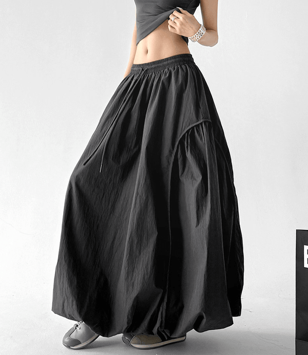 Balloon Hem Maxi Skirt - CT39908 - COPPING THREADS - CT Select