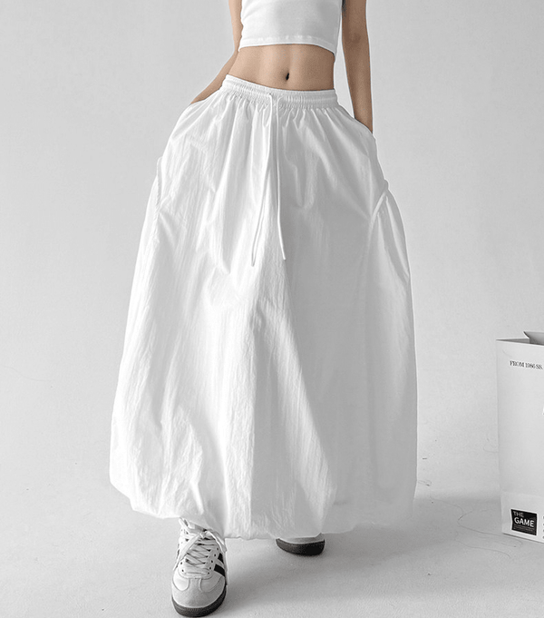 Balloon Hem Maxi Skirt - CT39908 - COPPING THREADS - CT Select
