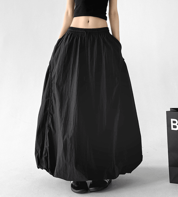 Balloon Hem Maxi Skirt - CT39908 - COPPING THREADS - CT Select