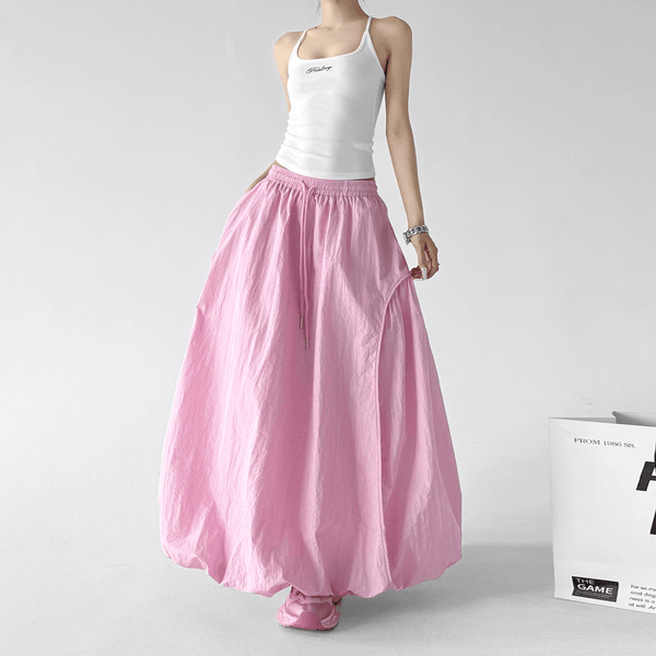 Balloon Hem Maxi Skirt - CT39908 - COPPING THREADS - CT Select