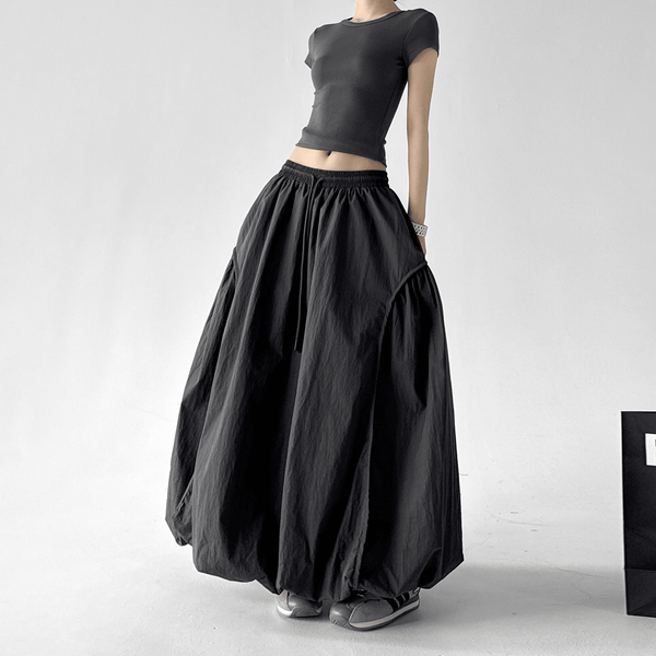 Balloon Hem Maxi Skirt - CT39908 - COPPING THREADS - CT Select