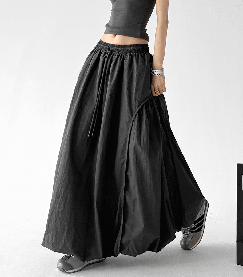 Balloon Hem Maxi Skirt - CT39908 - COPPING THREADS - CT Select