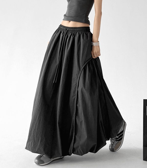 Balloon Hem Maxi Skirt - CT39908 - COPPING THREADS - CT Select