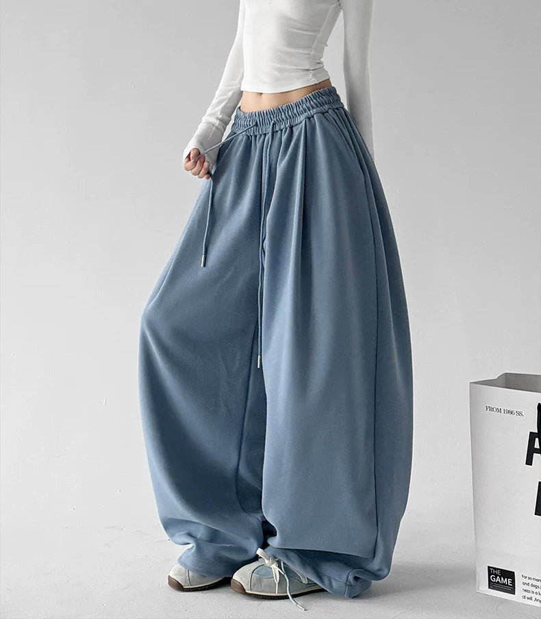 Balloon-Leg Drawstring Sweatpants - COPPING THREADS - CT ORIGINALS