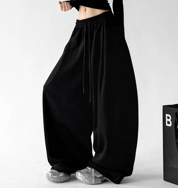 Balloon-Leg Drawstring Sweatpants - COPPING THREADS - CT ORIGINALS