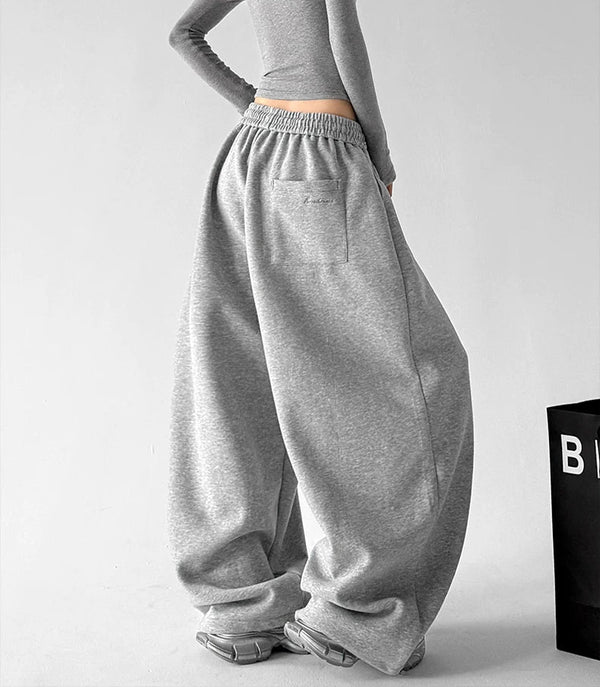 Balloon-Leg Drawstring Sweatpants - COPPING THREADS - CT ORIGINALS