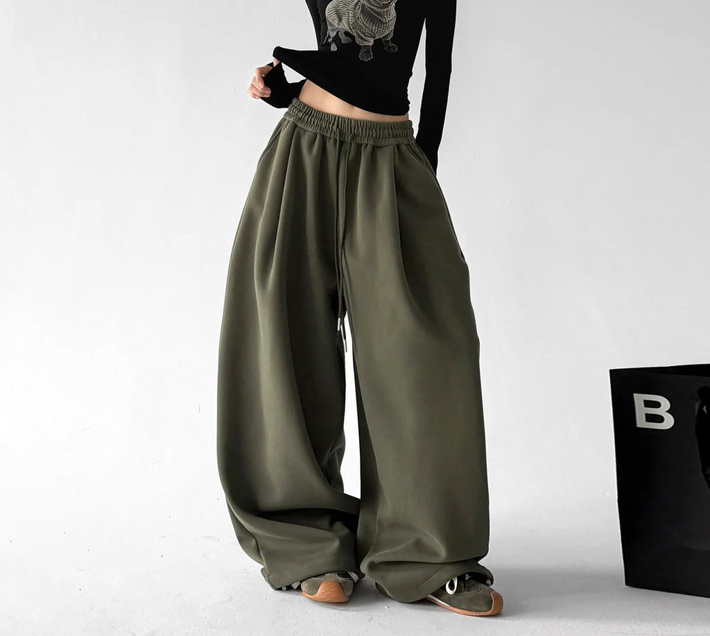 Balloon-Leg Drawstring Sweatpants - COPPING THREADS - CT ORIGINALS