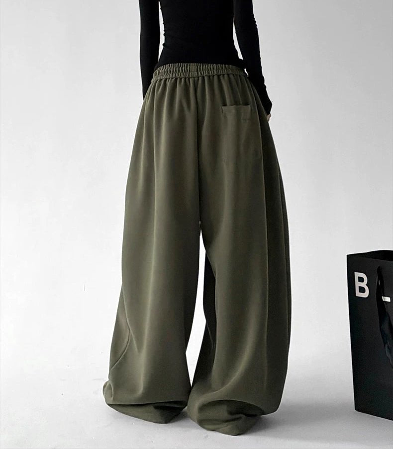 Balloon-Leg Drawstring Sweatpants - COPPING THREADS - CT ORIGINALS