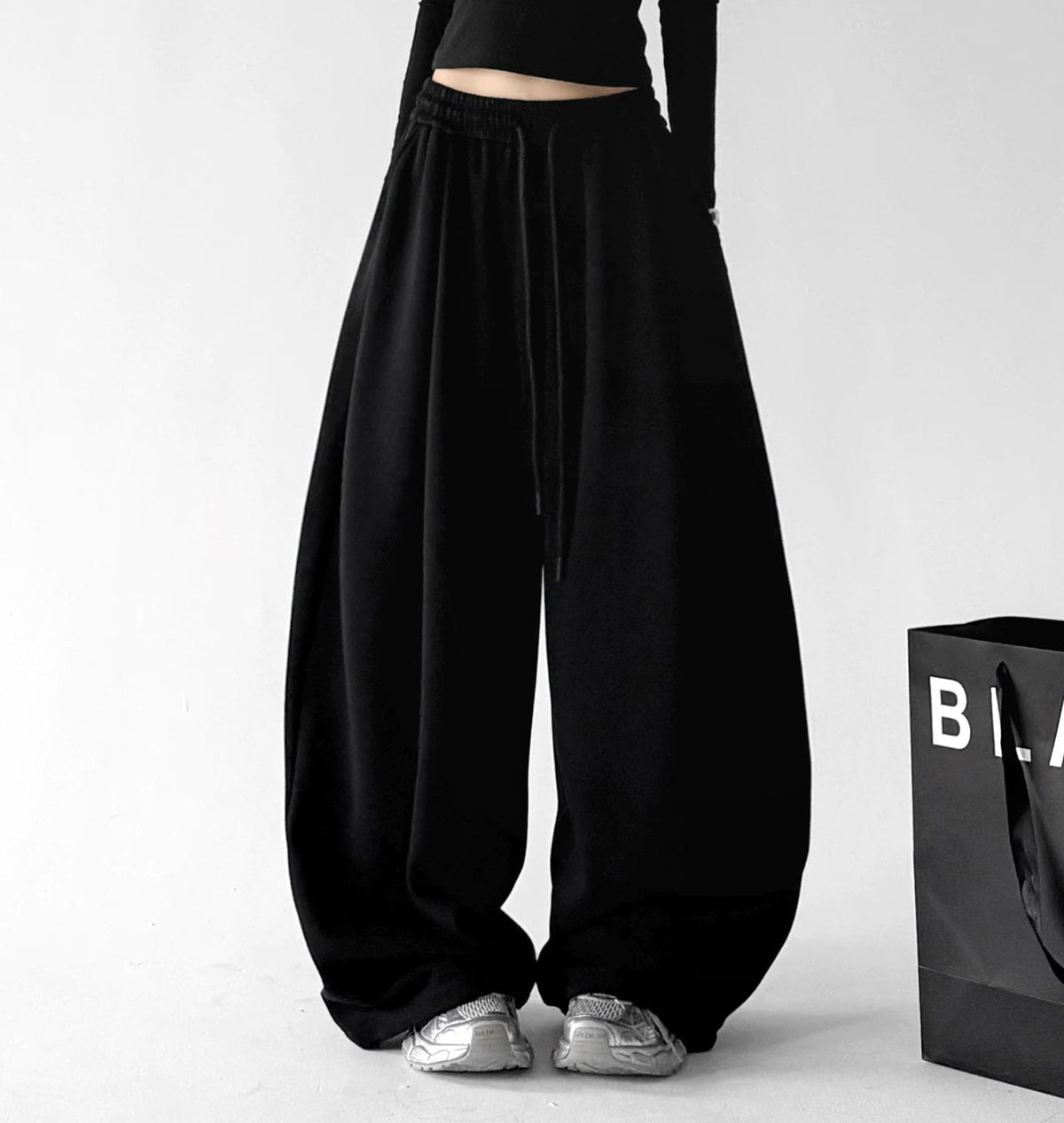 Balloon-Leg Drawstring Sweatpants - COPPING THREADS - CT ORIGINALS Main image