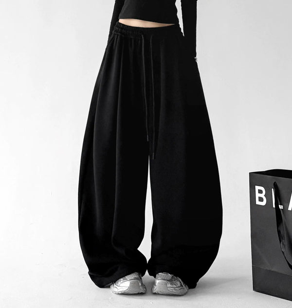 Balloon-Leg Drawstring Sweatpants - COPPING THREADS - CT ORIGINALS