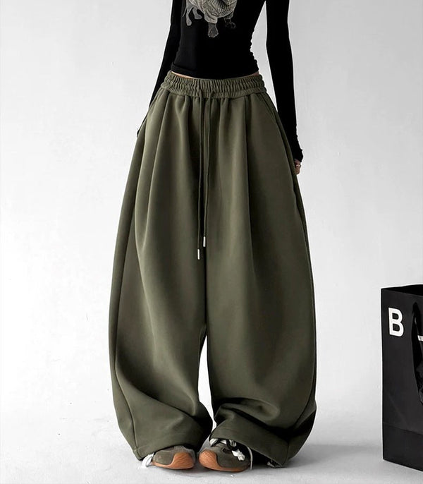 Balloon-Leg Drawstring Sweatpants - COPPING THREADS - CT ORIGINALS