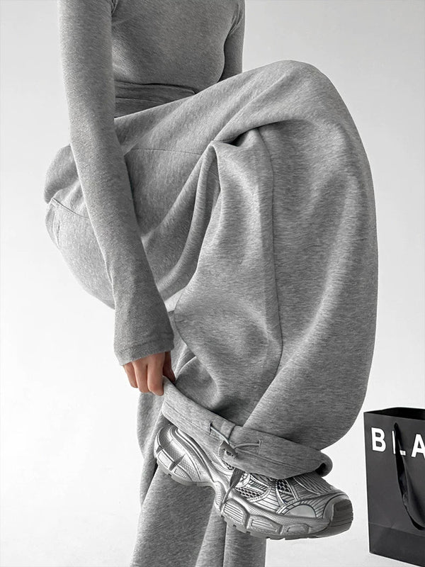 Balloon-Leg Drawstring Sweatpants - COPPING THREADS - CT ORIGINALS